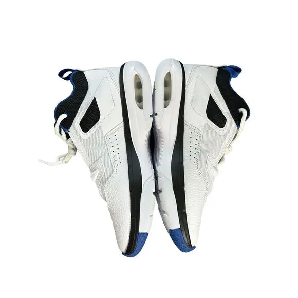 Nike Air Jordan Flight Origin Mens Size 8 White Royal Blue Basketball‎ Shoes