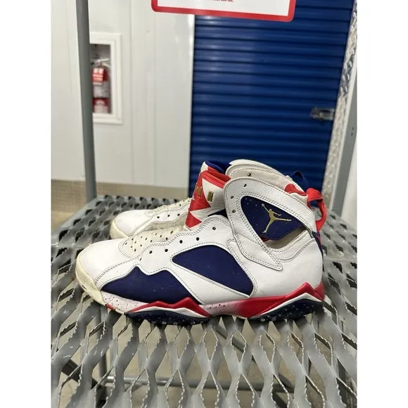 Nike Air Jordan Retro 7 VII Tinker Alternate Olympic Gold 304775-123 Mens 9.5