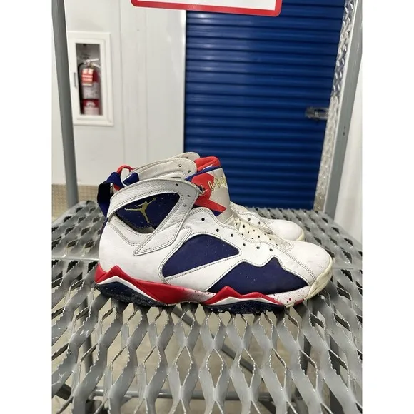 Nike Air Jordan Retro 7 VII Tinker Alternate Olympic Gold 304775-123 Mens 9.5