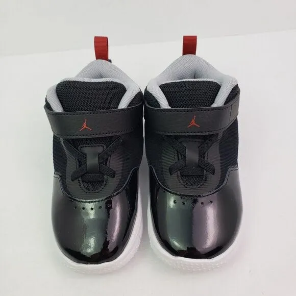 Nike Air Jordan Stay Loyal 3 TD Toddler Size 9c Black Varsity Red Sneaker Shoes