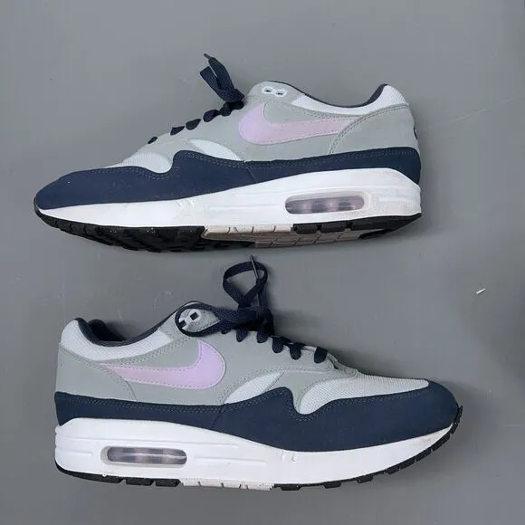 Nike Air Max 1 Mens US 10 Grey Sneaker Mens Running Trainers FD9082-001 2023