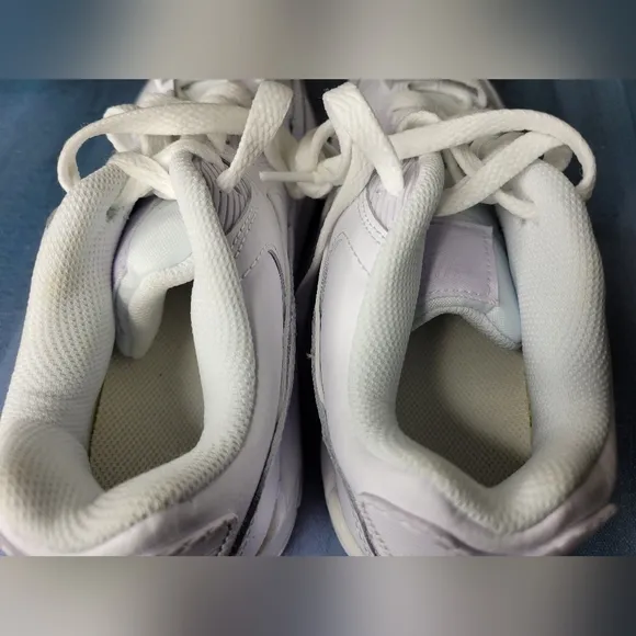 Nike Air Max 90 LTR Triple White GS Size 5y New