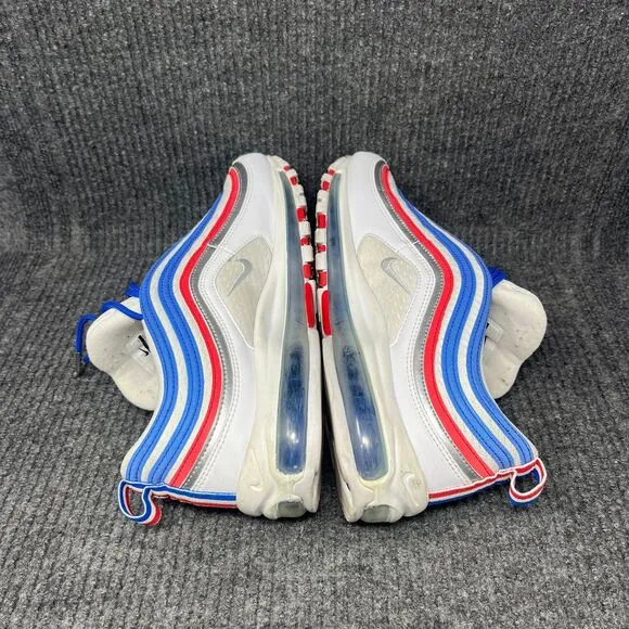 Nike Air Max 97 All Star Jersey White Red Blue Shoes Mens Size 13 921826-404