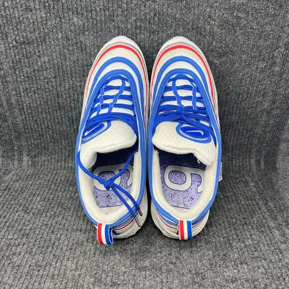 Nike Air Max 97 All Star Jersey White Red Blue Shoes Mens Size 13 921826-404