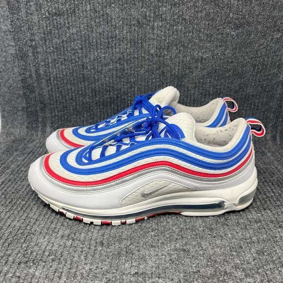 Nike Air Max 97 All Star Jersey White Red Blue Shoes Mens Size 13 921826-404
