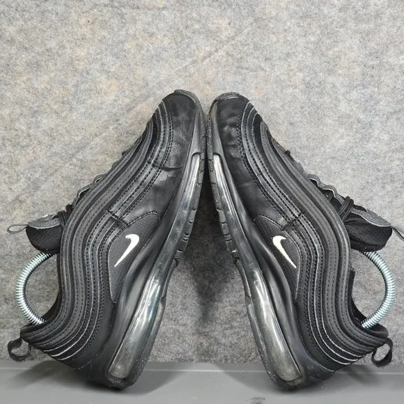 Nike Air Max 97 GS Triple Black Anthracite Size 4Y 921522 011