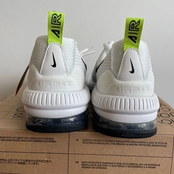 Nike Air Max Genome(GS) WHITE BLUE YELLOW Women 8.5/Big Kid 7Y(CZ4652-101)