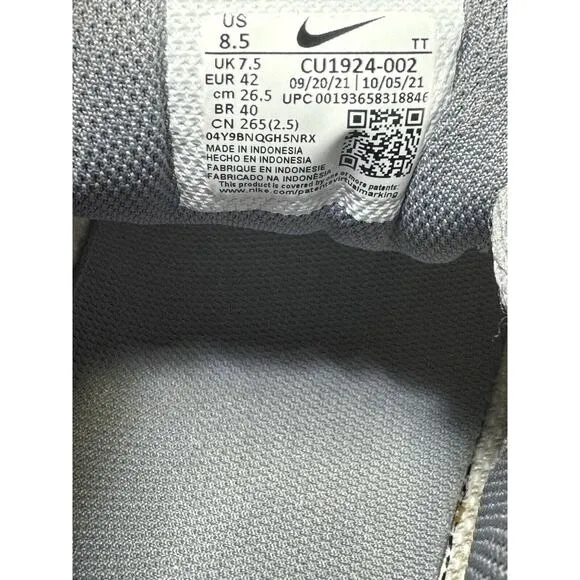 Nike Air Max Invigor CU1924-002 Grey Tour Yellow Men's 8.5