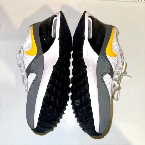 Nike Air Max SYSTM GS ' Kids Grey White Laser Orange' Nike Shoes Size 3.5Y