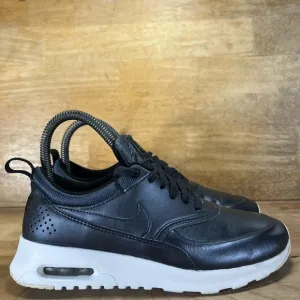 Nike Air Max Thea SE Womens Size 6.5 Shoes Sneakers Metallic Hematite 861674-002