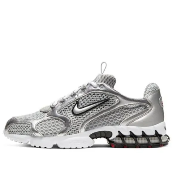 Nike Air Max Zoom Spiridon Cage 2 Mens Shoes Silver CJ1288-001 NEW All Sizes