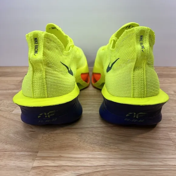Nike Air Zoom Alphafly NEXT% 3 (Neon/Blue) Men's 15 Running Shoes