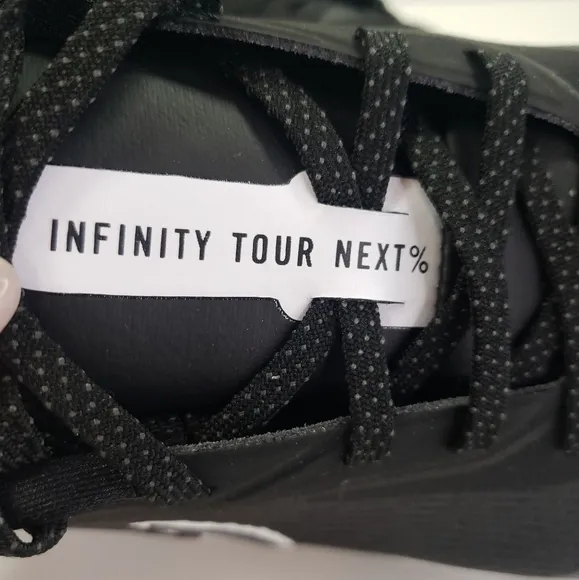 Nike Air Zoom Infinity Tour Next% Black White DC5221-015 Golf Shoes Men's 12