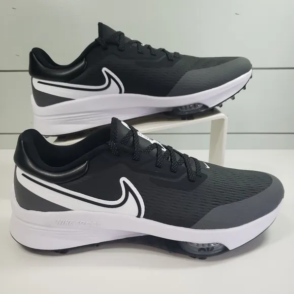 Nike Air Zoom Infinity Tour Next% Black White DC5221-015 Golf Shoes Men's 12