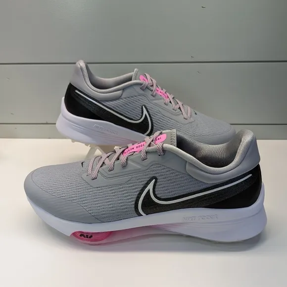 Nike Air Zoom Infinity Tour Next % Wolf Grey Pink Spell DC5221-060 Golf shoe 9.5