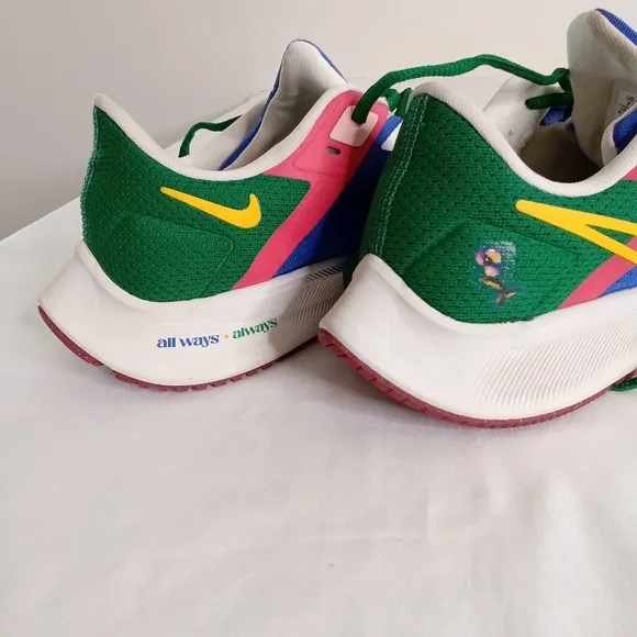 Nike Air Zoom Pegasus 38 A.I.R Jordan Moss Men's 7 All Ways Always Running Shoes