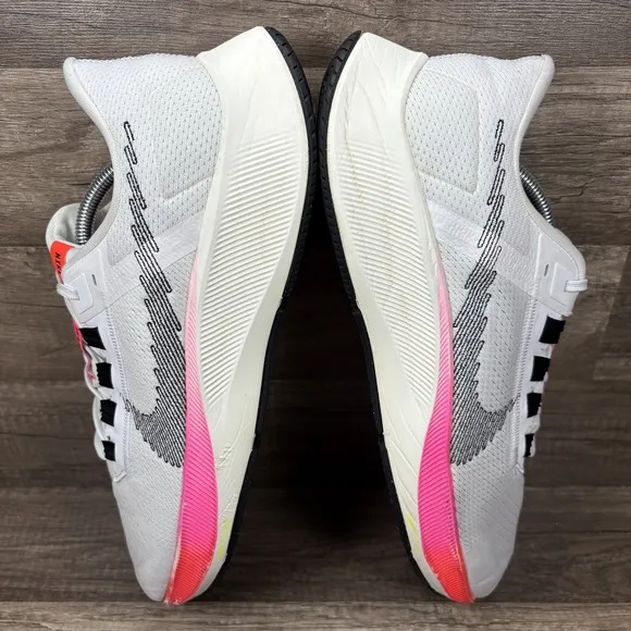 Nike Air Zoom Pegasus 38 White Pink Mens US Size 13 DJ5397-100 Running Shoes