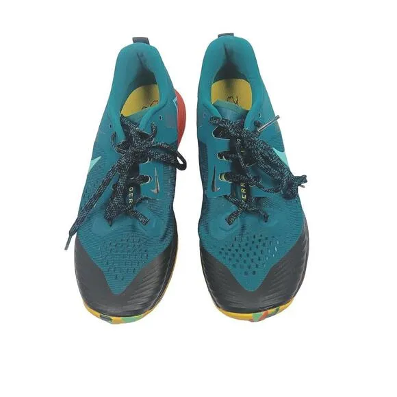 Nike Air Zoom Terra Kiger 5 Trail Running Shoes Men's Size 9 AQ2219-302 Teal