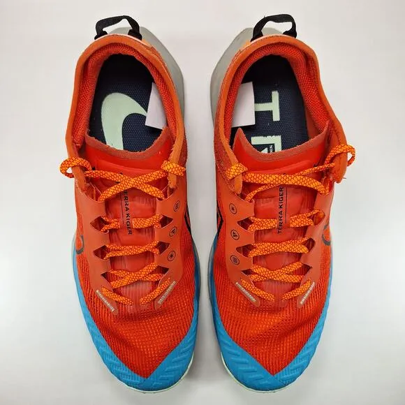Nike Air Zoom Terra Kiger 8 Habanero Red Trail Shoes DH0649-600 Men's Size 11.5