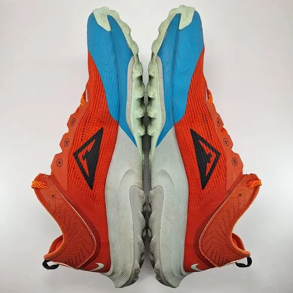 Nike Air Zoom Terra Kiger 8 Habanero Red Trail Shoes DH0649-600 Men's Size 11.5