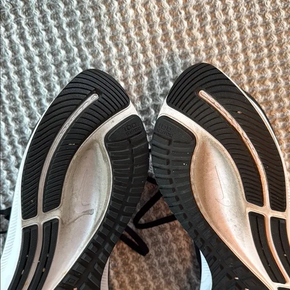 Nike Black Athletic Shoes with Streamlined Design