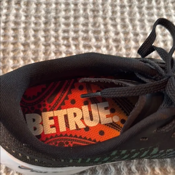 Nike Black Athletic Shoes with Streamlined Design