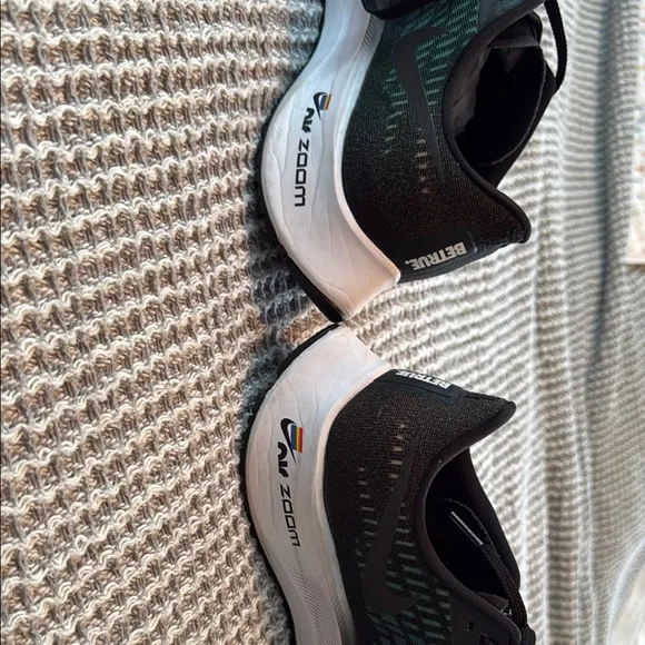 Nike Black Athletic Shoes with Streamlined Design