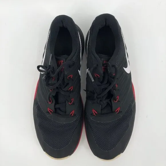 Nike Black Red Athletic Sneakers | Comfort &amp; Style in One