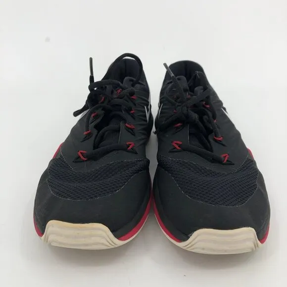 Nike Black Red Athletic Sneakers | Comfort &amp; Style in One