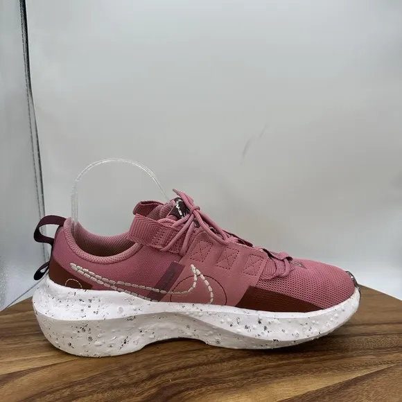 Nike Crater Impact Low Top Shoes Sneakers Desert Berry CW2386-603 Women's 8