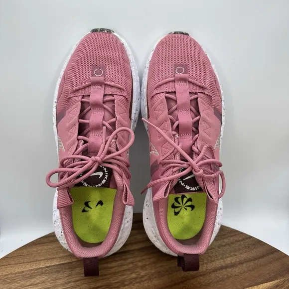 Nike Crater Impact Low Top Shoes Sneakers Desert Berry CW2386-603 Women's 8