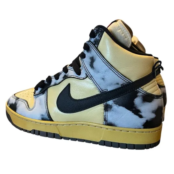 Nike Dunk Hi 1985 SP Black Acid Wash DD9404-700 Men's Size 10 US Shoes