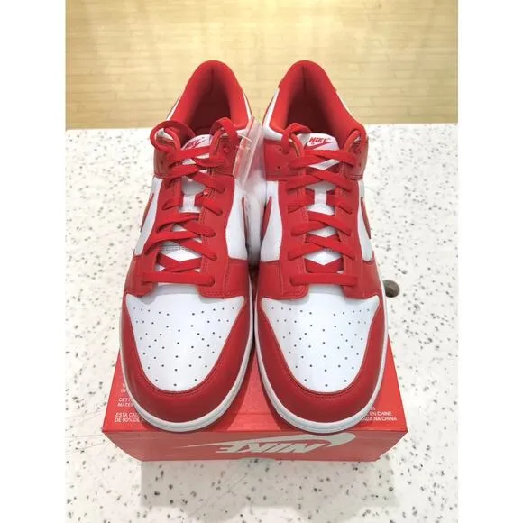 Nike Dunk Low SP St. John's White University Red - UNLV Varsity USC CU1727 100