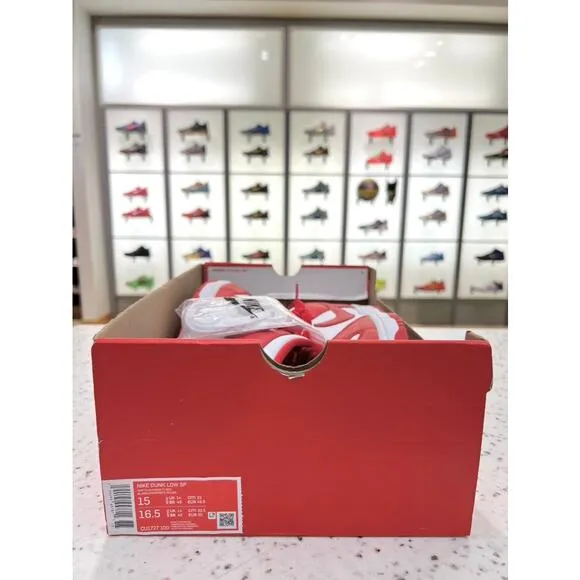 Nike Dunk Low SP St. John's White University Red - UNLV Varsity USC CU1727 100