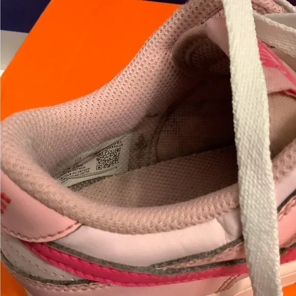 Nike Dunk Low Triple Pink Kids Size 3y