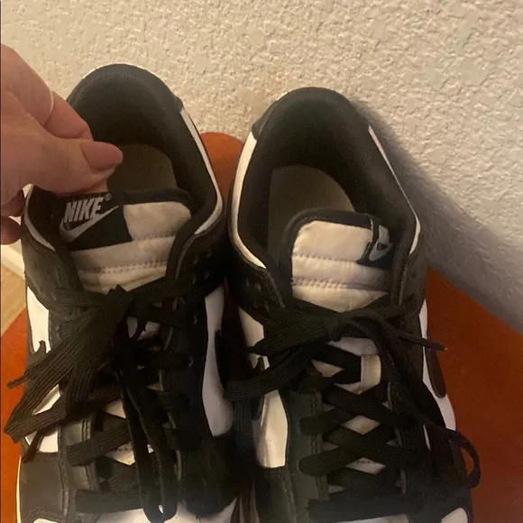 Nike Dunks Low Men's Black and White Sneakers