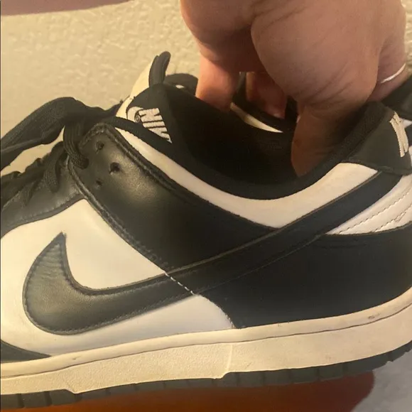 Nike Dunks Low Men's Black and White Sneakers