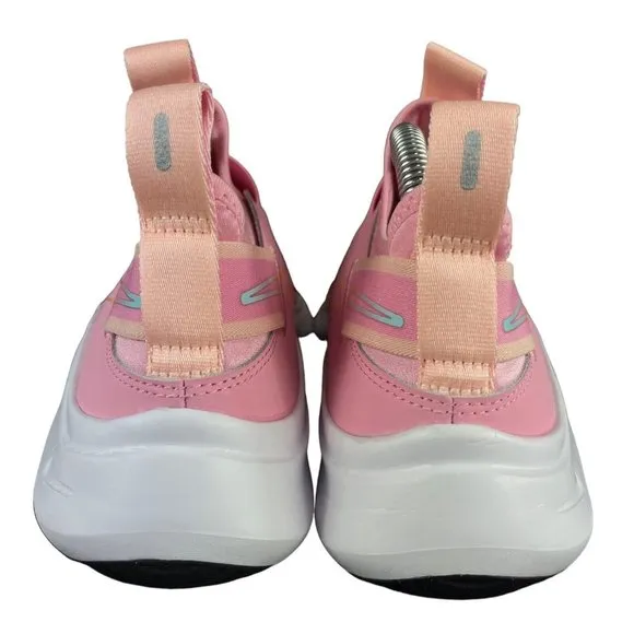 Nike Flex Plus SE Pink Orange White Running Shoes DJ2980-600 Youth Size 6