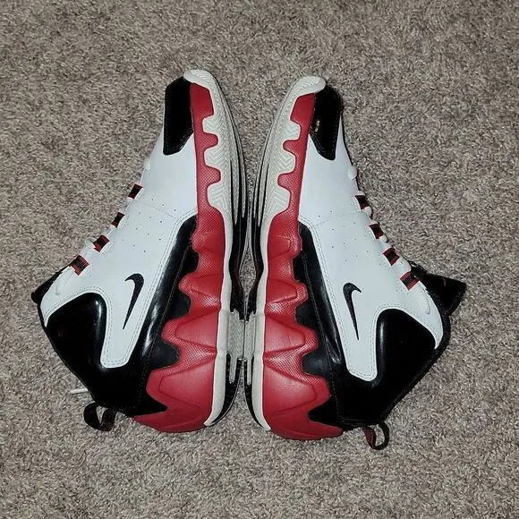 Nike Flight Shox Youth 2004 Blk White Red 040709 Size 5Y Sneakers 309649-161