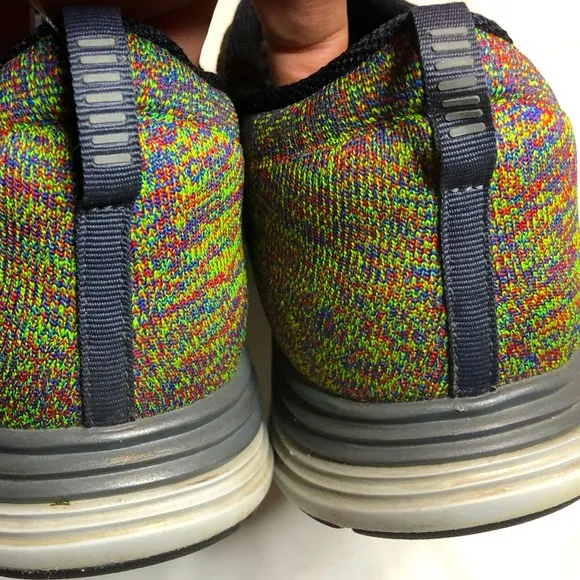 Nike flyknit lunar 1 multicolor running shoes