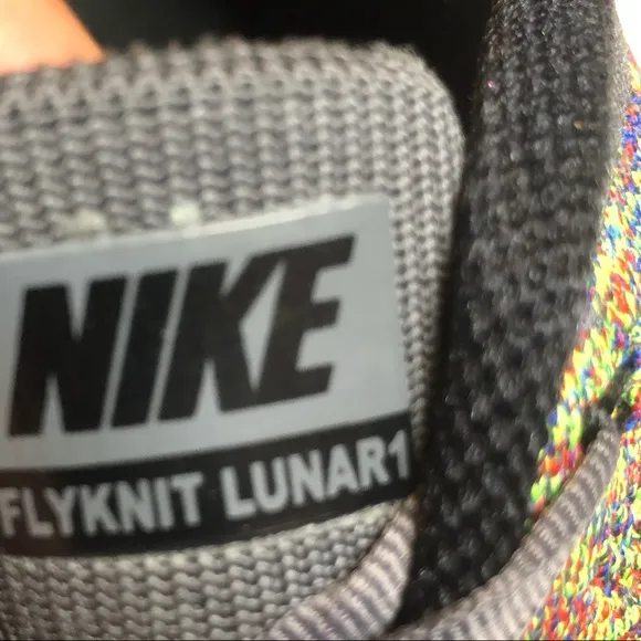 Nike flyknit lunar 1 multicolor running shoes