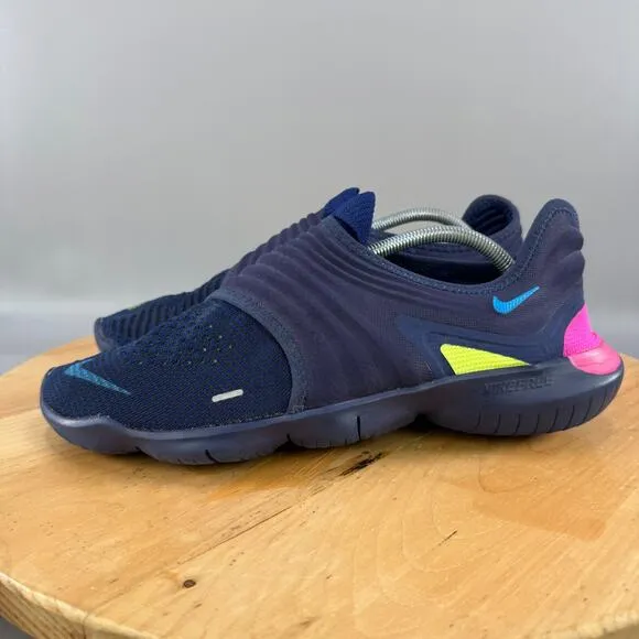 Nike Free RN 3.0 Flyknit Men’s Size 13 Shoes Midnight Navy Blue Lightweight