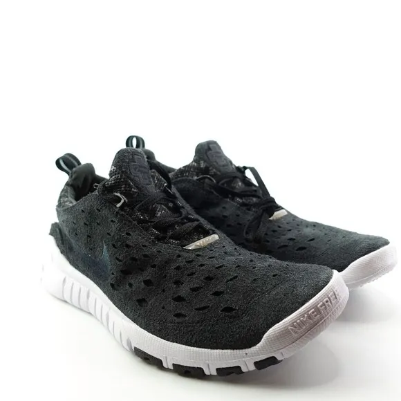 Nike Free Run Trail Running Shoes Black Anthracite White CW5814-001 Mens Size 11