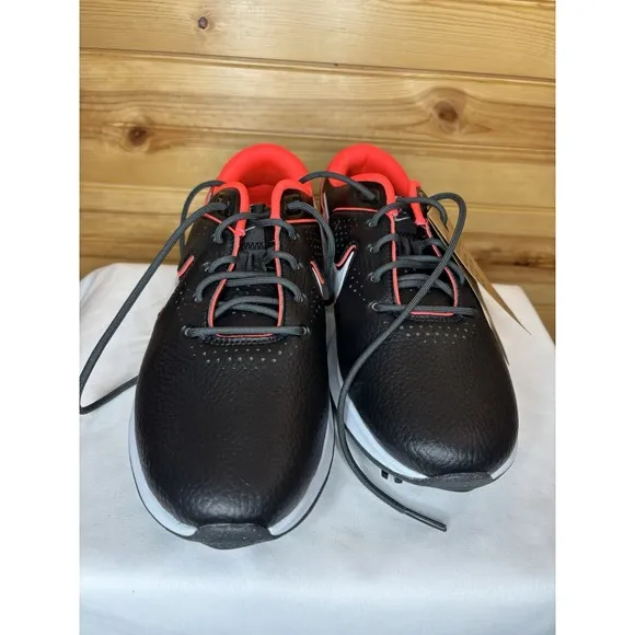 NIKE GOLF SHOES MEN'S VICTORY PRO 3 BLACK CRIMSON DV6800-005 SIZE 8.5 NWOB