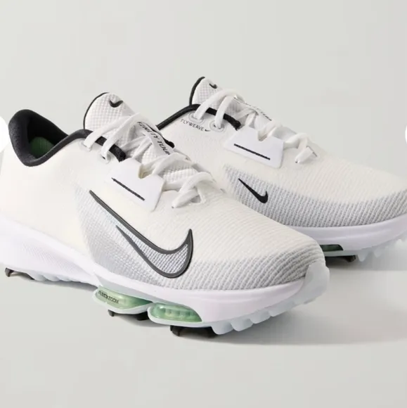 NIKE GOLFAir Zoom Infinity Tour 2 Rubber-Trimmed Flyknit Golf Sneakers Women5