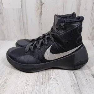 Nike Hyperdunk Black Flyknit High Top Basketball Sneakers with Zoom Air #1474