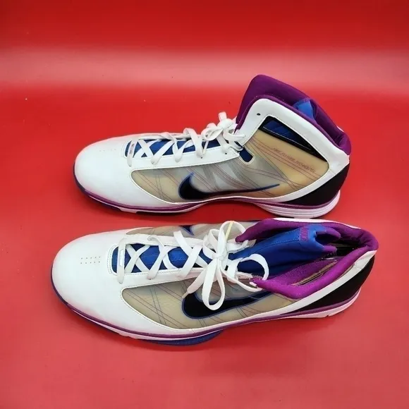 Nike Hyperize Varsity Royal Red Plum Men's 18 Basketball Shoes
