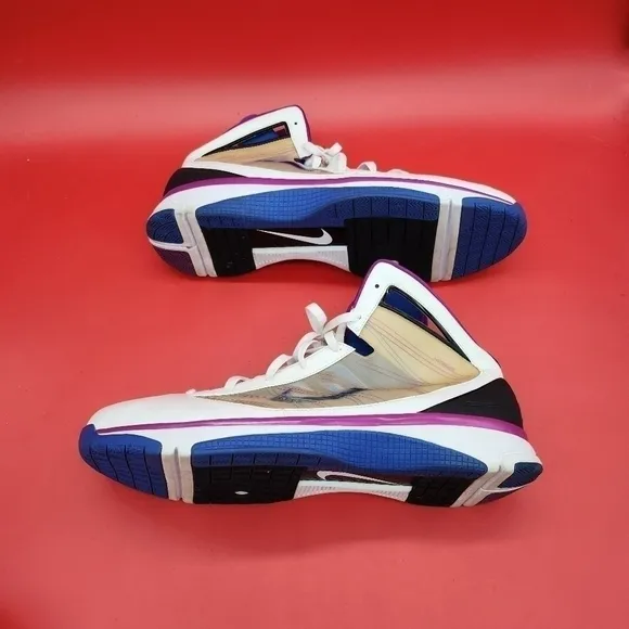 Nike Hyperize Varsity Royal Red Plum Men's 18 Basketball Shoes