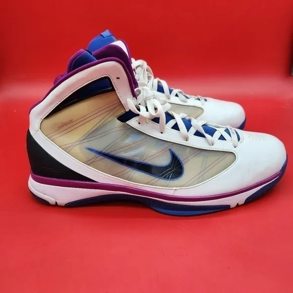 Nike Hyperize Varsity Royal Red Plum Men's 18 Basketball Shoes