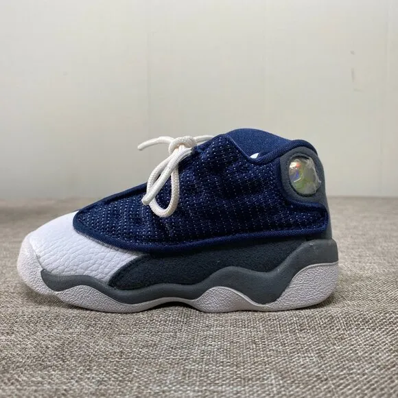 Nike Jordan 13 Retro (TD) 7C Navy Flint-Grey University Blue 414581-404